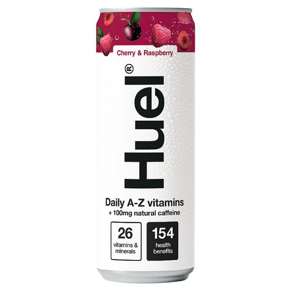 Huel Daily A-Z Vitamins 12x330ml Cherry Raspberry
