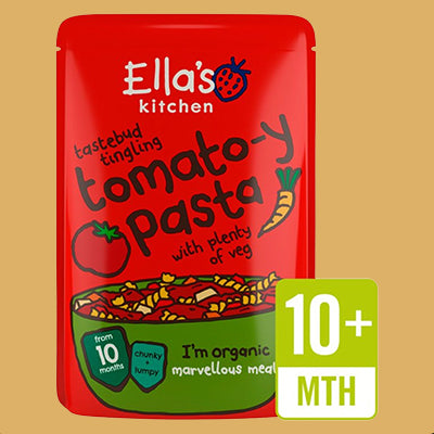 Ella's Kitchen - Stage 3 - Tastebud Tingling Tomato-y Pasta With Plenty Of Veg