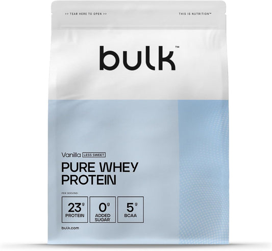 Bulk Pure Whey Protein 450g Vanilla