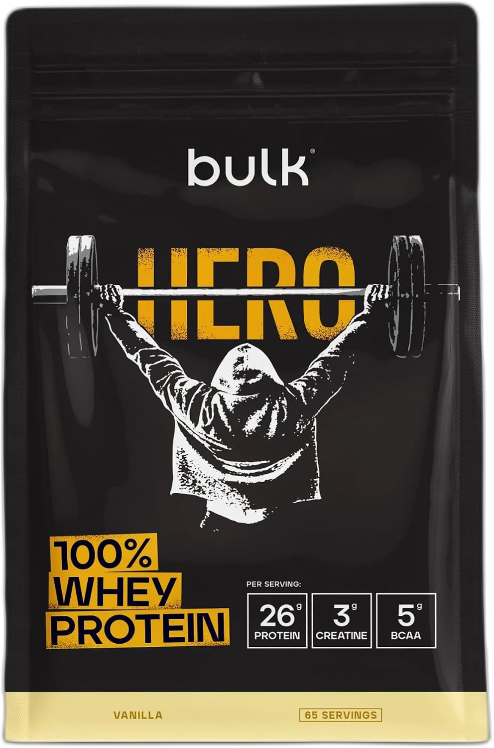 Bulk Hero 100% Whey 2.27kg Vanilla