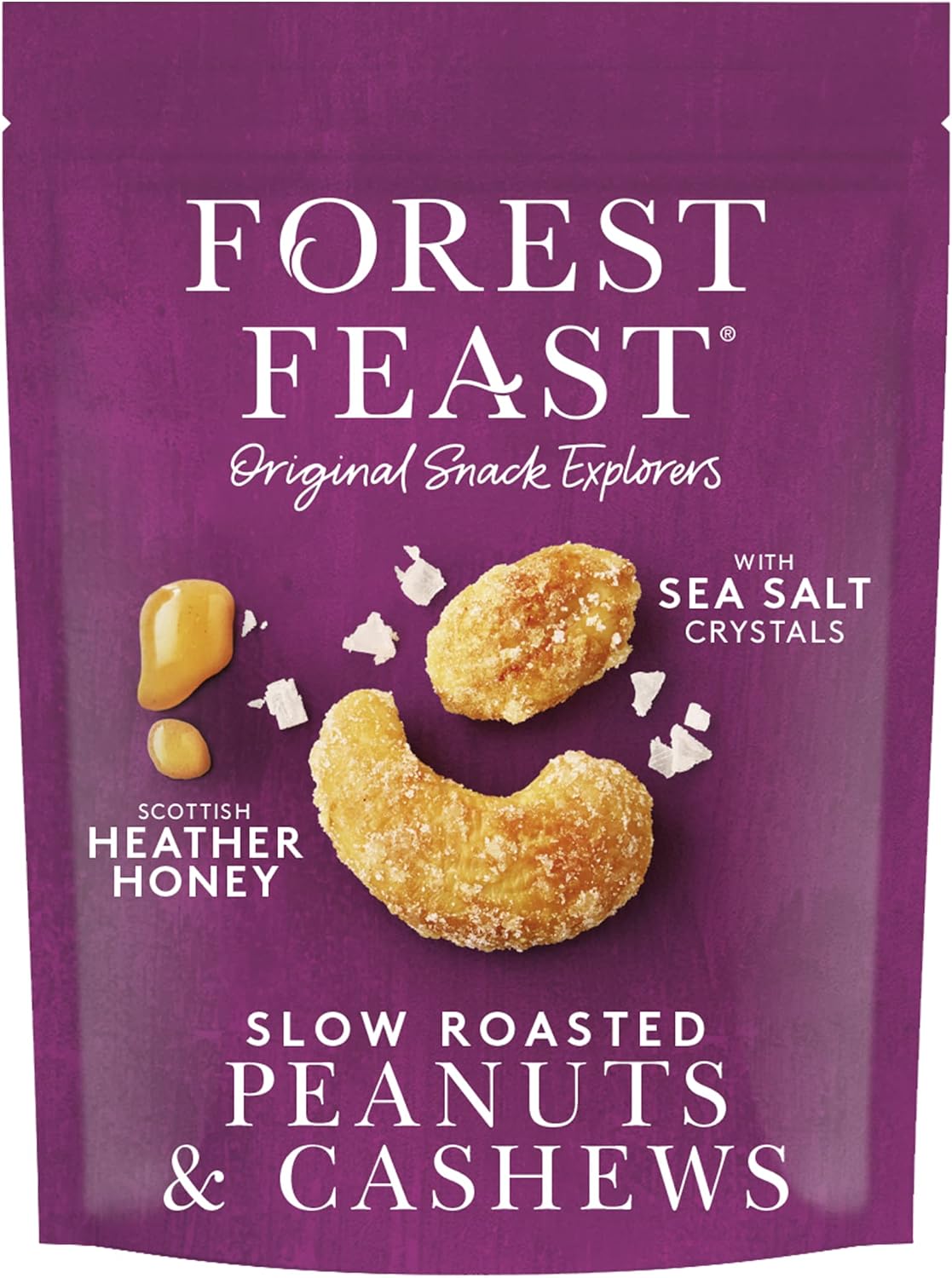 Forest Feast Slow Roasted Peanut & Cashews Roasted Nut Mix 120g