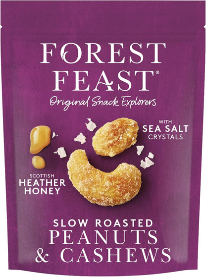 Forest Feast Slow Roasted Peanut & Cashews Roasted Nut Mix 120g
