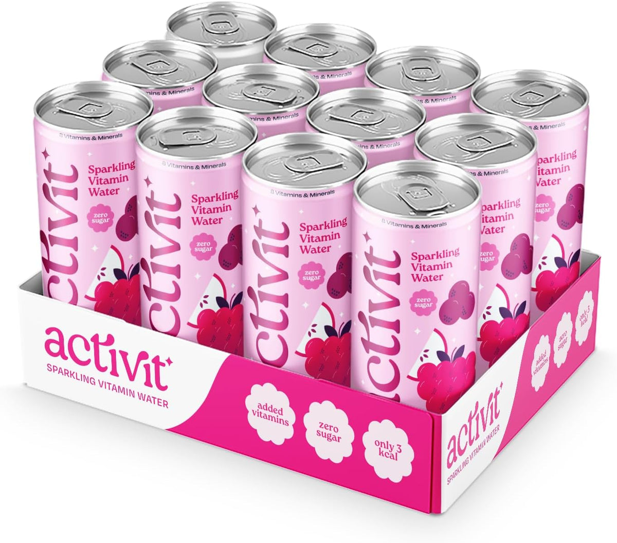 Actiph Activit 12x330ml Blackcurrant & Apple