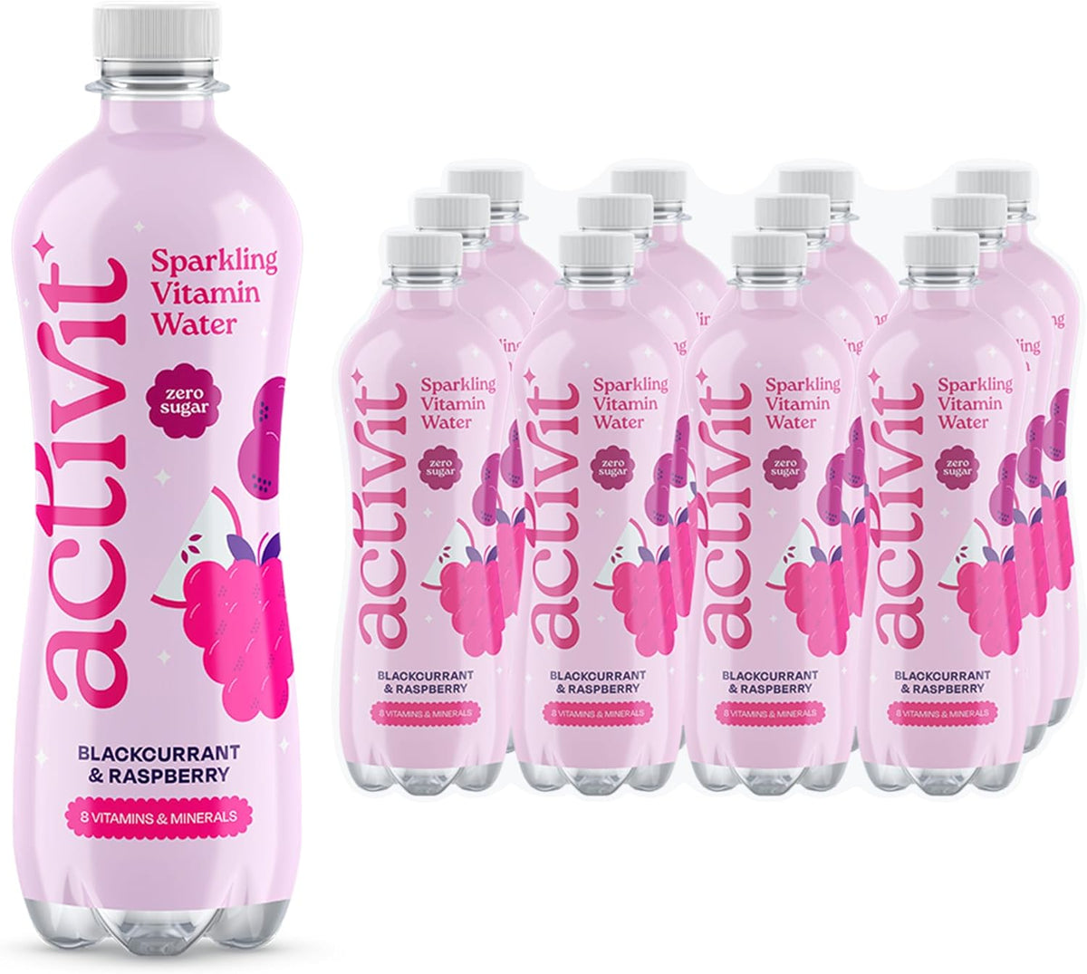 Actiph Activit 12x500ml Blackcurrant & Apple
