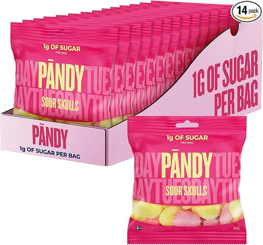 PANDY Candy 14x50g Sour Skulls