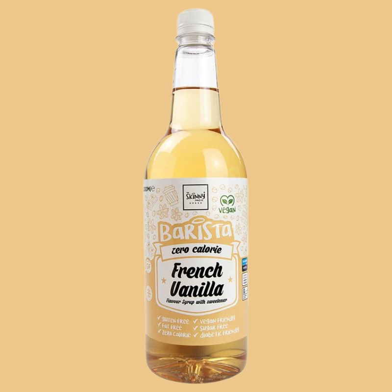 Skinny Food Co. Zero Calorie Sugar Free Coffee Syrup - French Vanilla