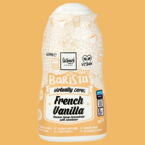 Skinny Food Co. Zero Calorie Sugar Free Barista Shots - French Vanilla