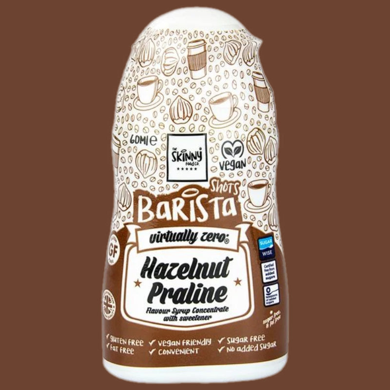 Skinny Food Co. Zero Calorie Sugar Free Barista Shots - Hazelnut Praline