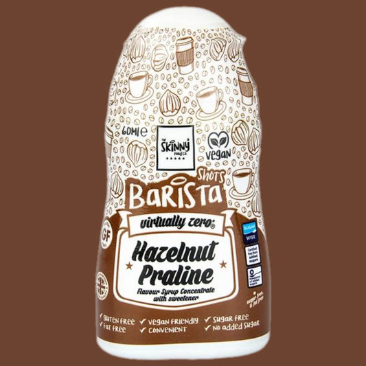 Skinny Food Co. Zero Calorie Sugar Free Barista Shots - Hazelnut Praline