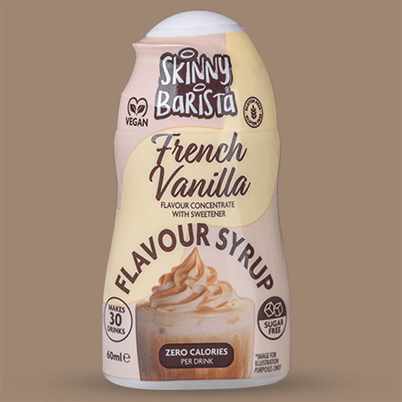Skinny Food Co. Zero Calorie Sugar Free Barista Shots - French Vanilla