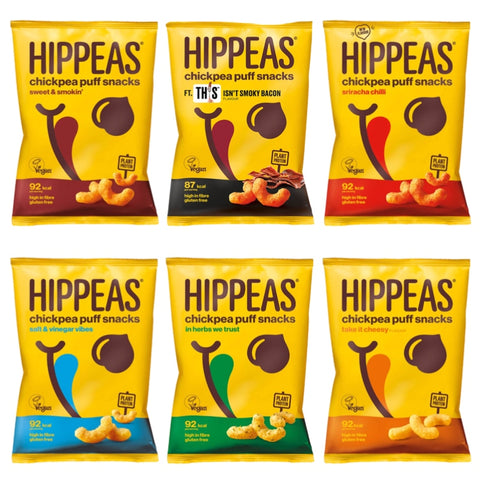 Hippeas puffs - Selection 12 x 22g