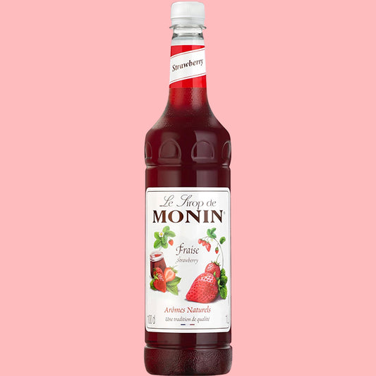 MONIN Premium Syrup - Strawberry Syrup
