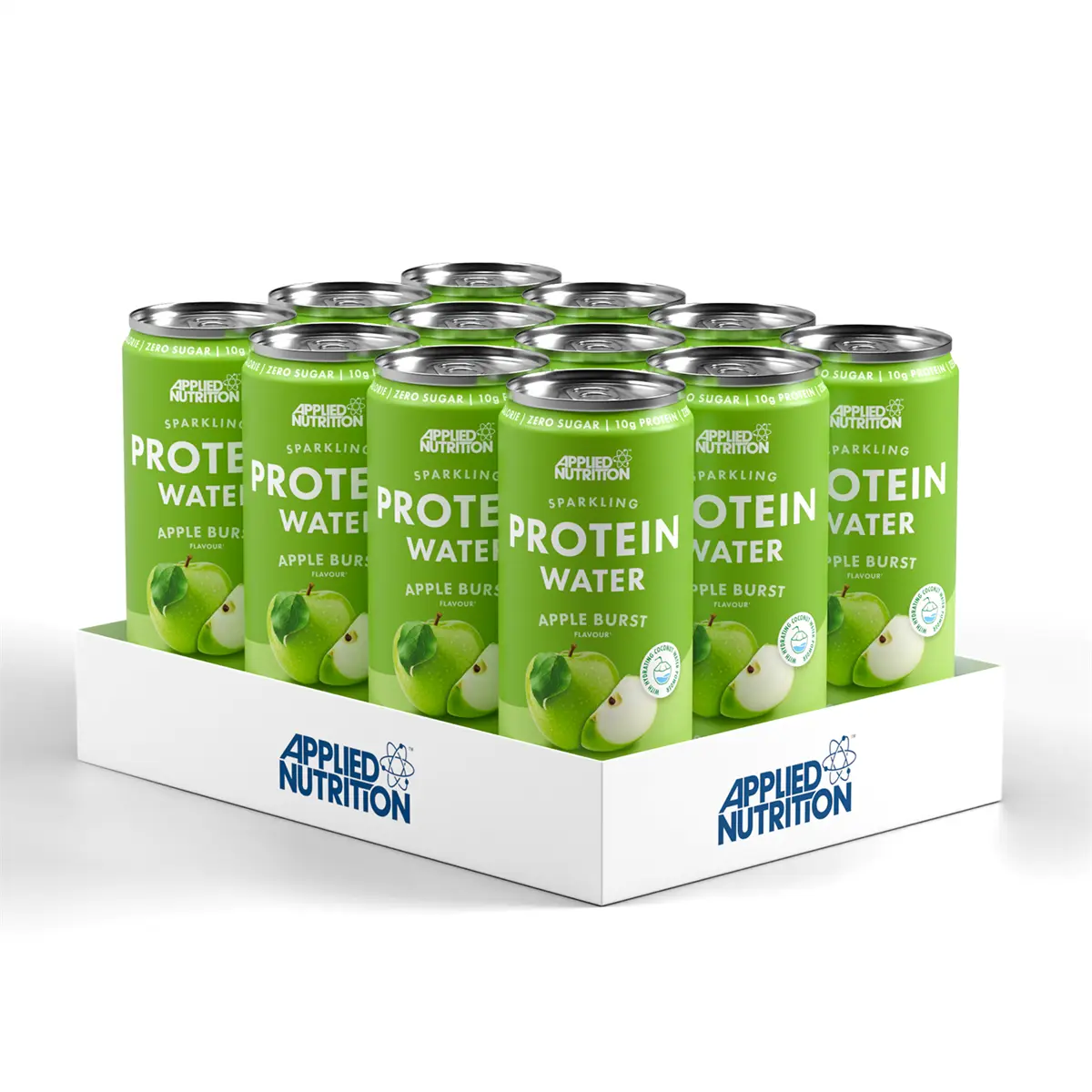 Applied Nutrition Sparkling Protein Water 12x330ml Apple Burst