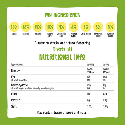 NAKD Fruit and  Fibre - Apple Cinnamon