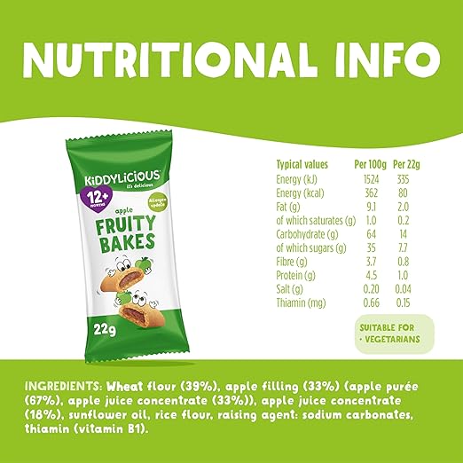 Nutritional information (full)