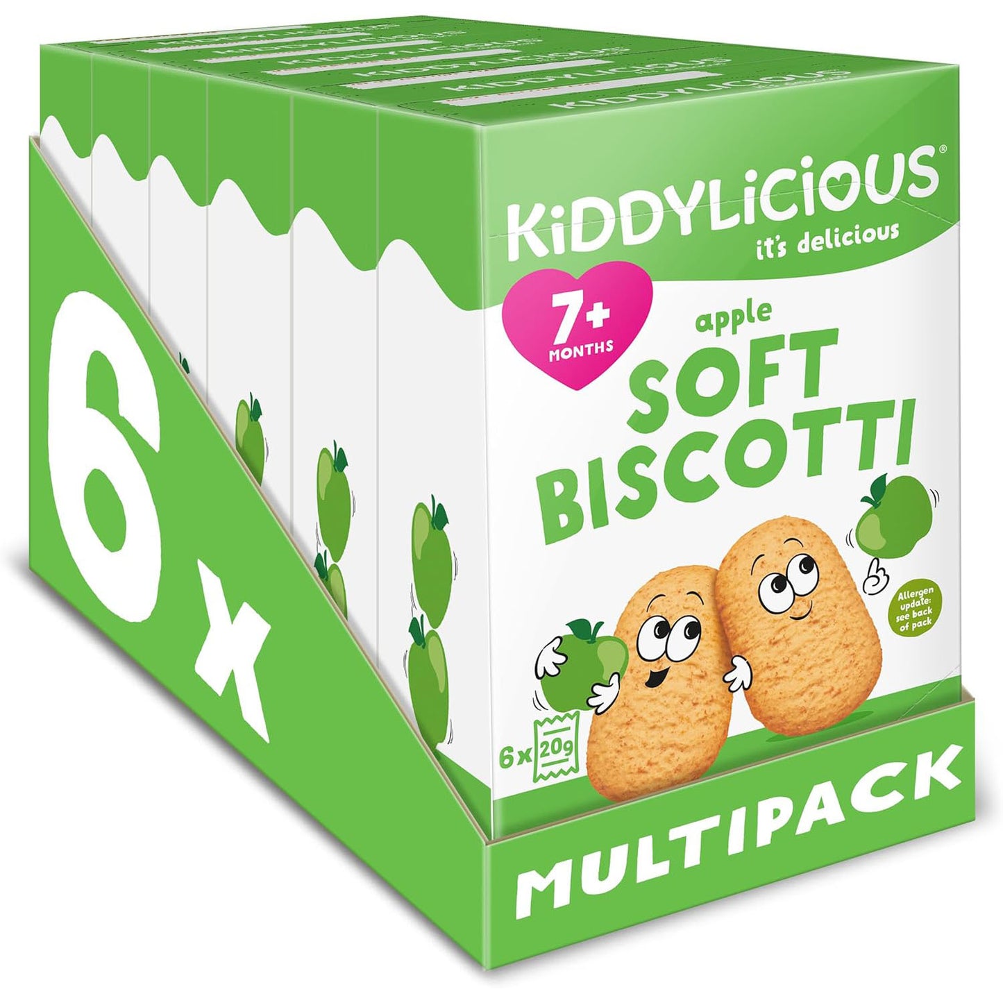 Kiddylicious - Apple Soft Biscotti
