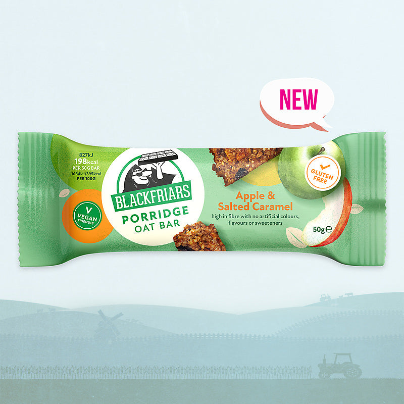 Blackfriars - Apple and Salted Caramel Porridge Oat Bar – Free From Direct