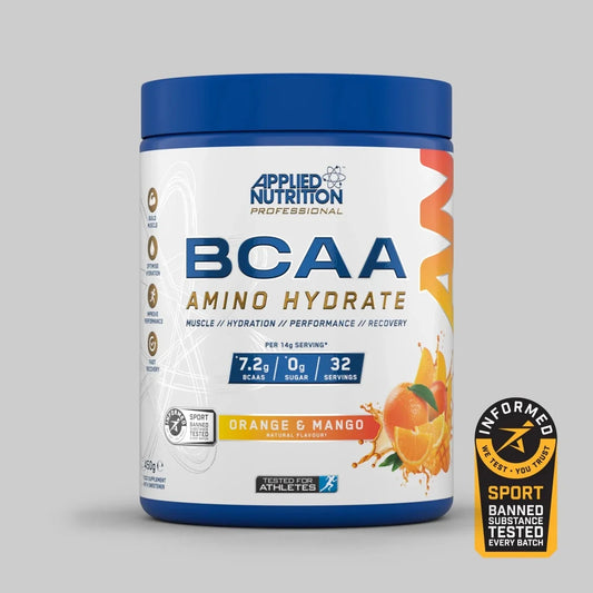 Applied Nutrition BCAA Amino-Hydrate 450g Orange Mango