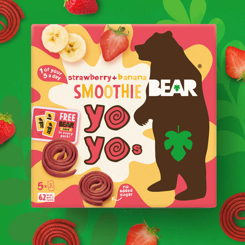 BEAR Smoothie Yoyo - Strawberry + Banana