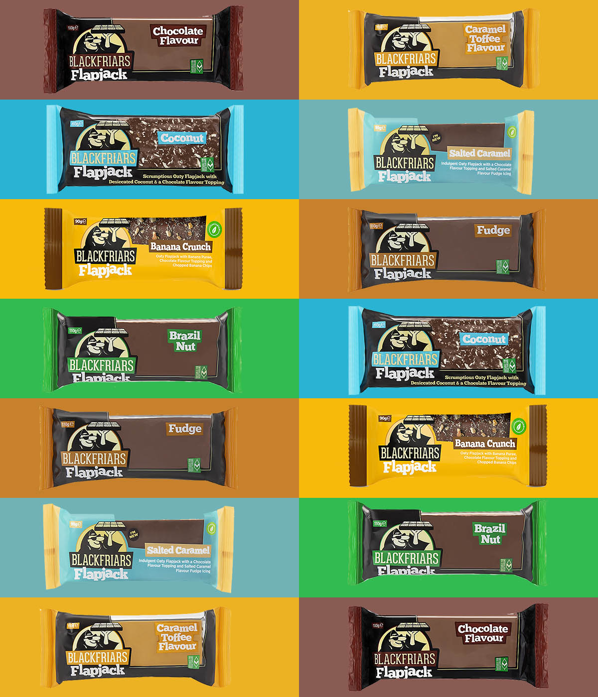 Blackfriars - Chocolate Coated Flapjack Selection