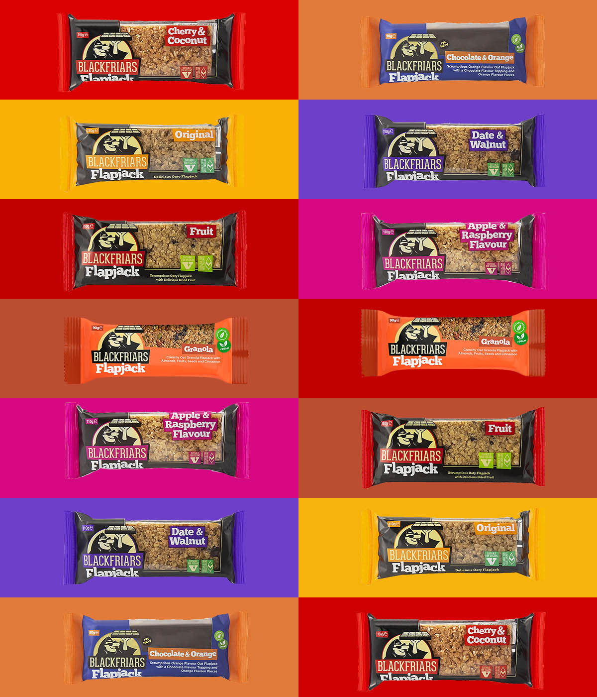 Blackfriars Vegan Flapjack Selection
