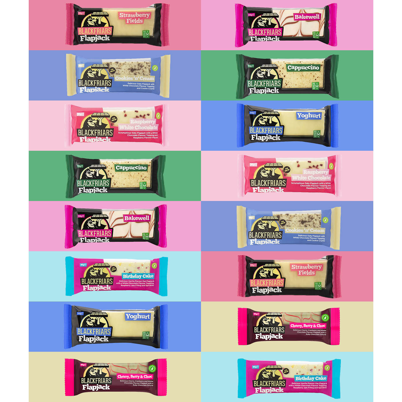 Blackfriars - White Chocolate Flapjack Selection