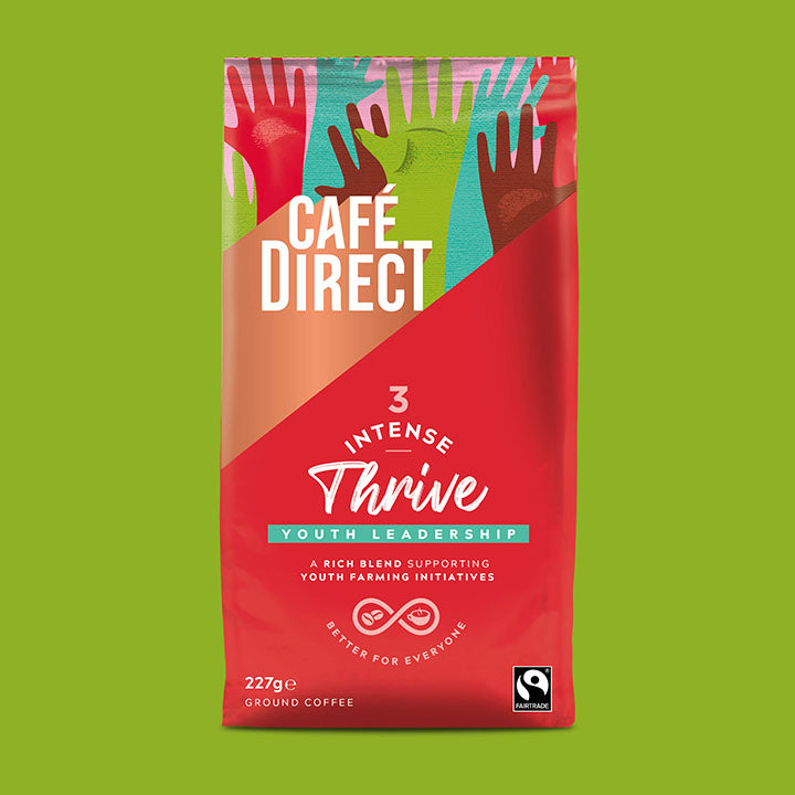 Cafédirect Fairtrade Roast & Ground Coffee - Intense