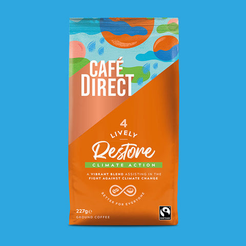 Cafédirect Fairtrade Roast & Ground Coffee - Lively
