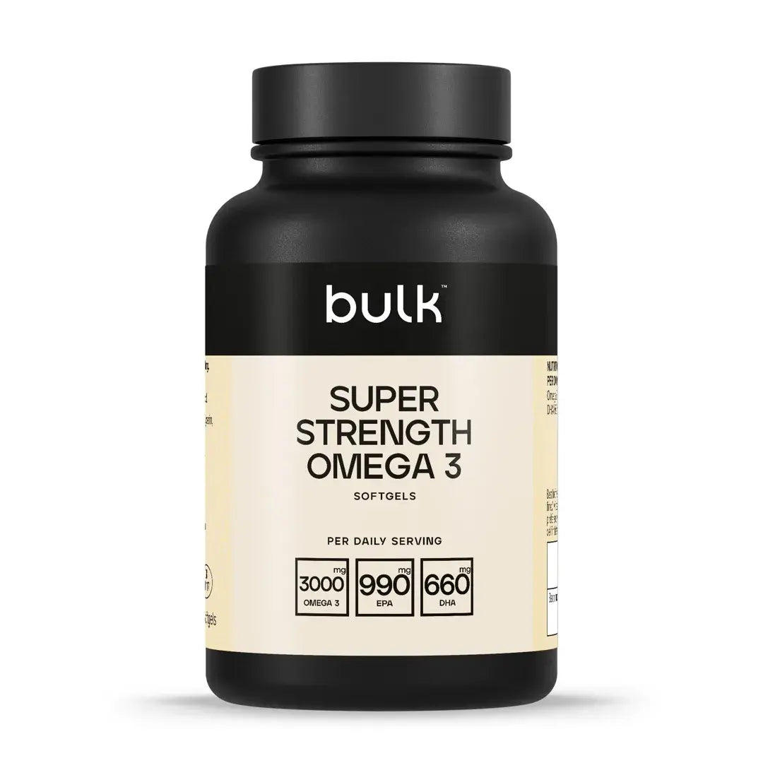 Bulk Super Strength Omega 1000mg 90 Softgels
