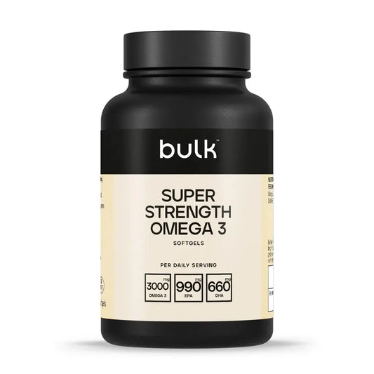 Bulk Super Strength Omega 1000mg 90 Softgels