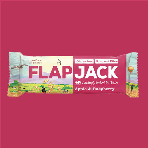 Brynmor - Apple & Raspberry Flapjack