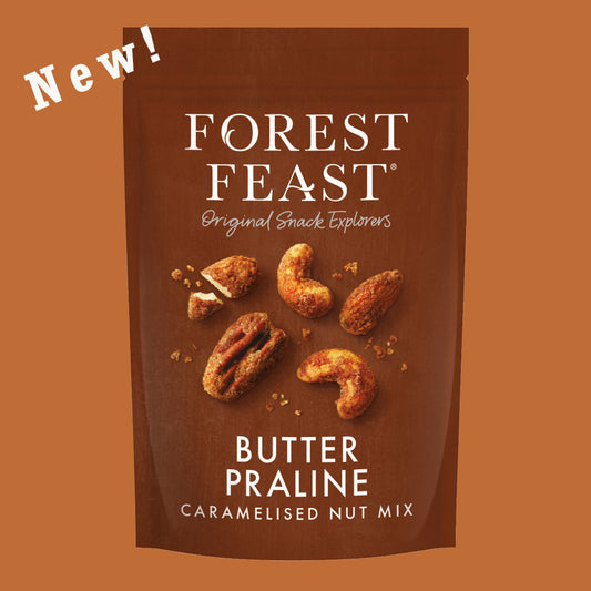 Forest Feast Butter Praline Caramelised Nut Mix 120g NEW!