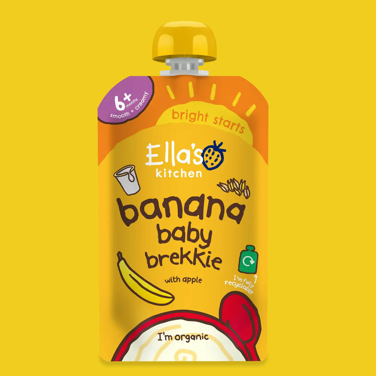 Ella's Kitchen - Baby Banana Brekkie 100g Pack