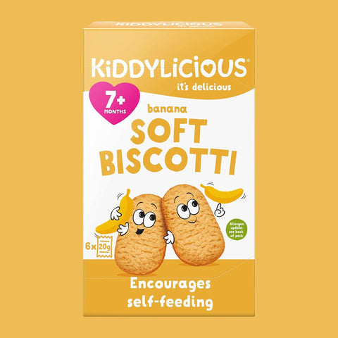 Kiddylicious - Banana Soft Biscotti