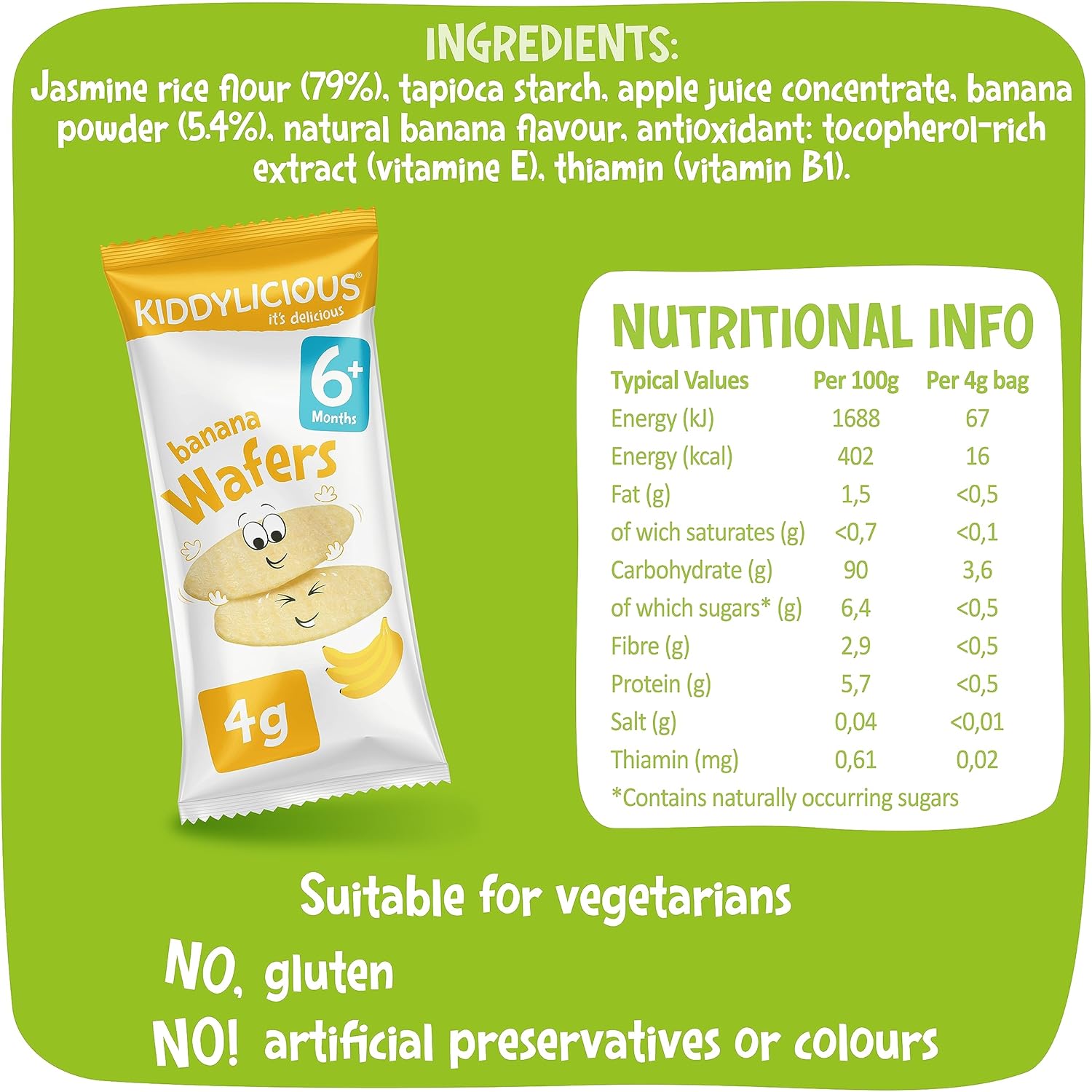 Nutritional information (full)