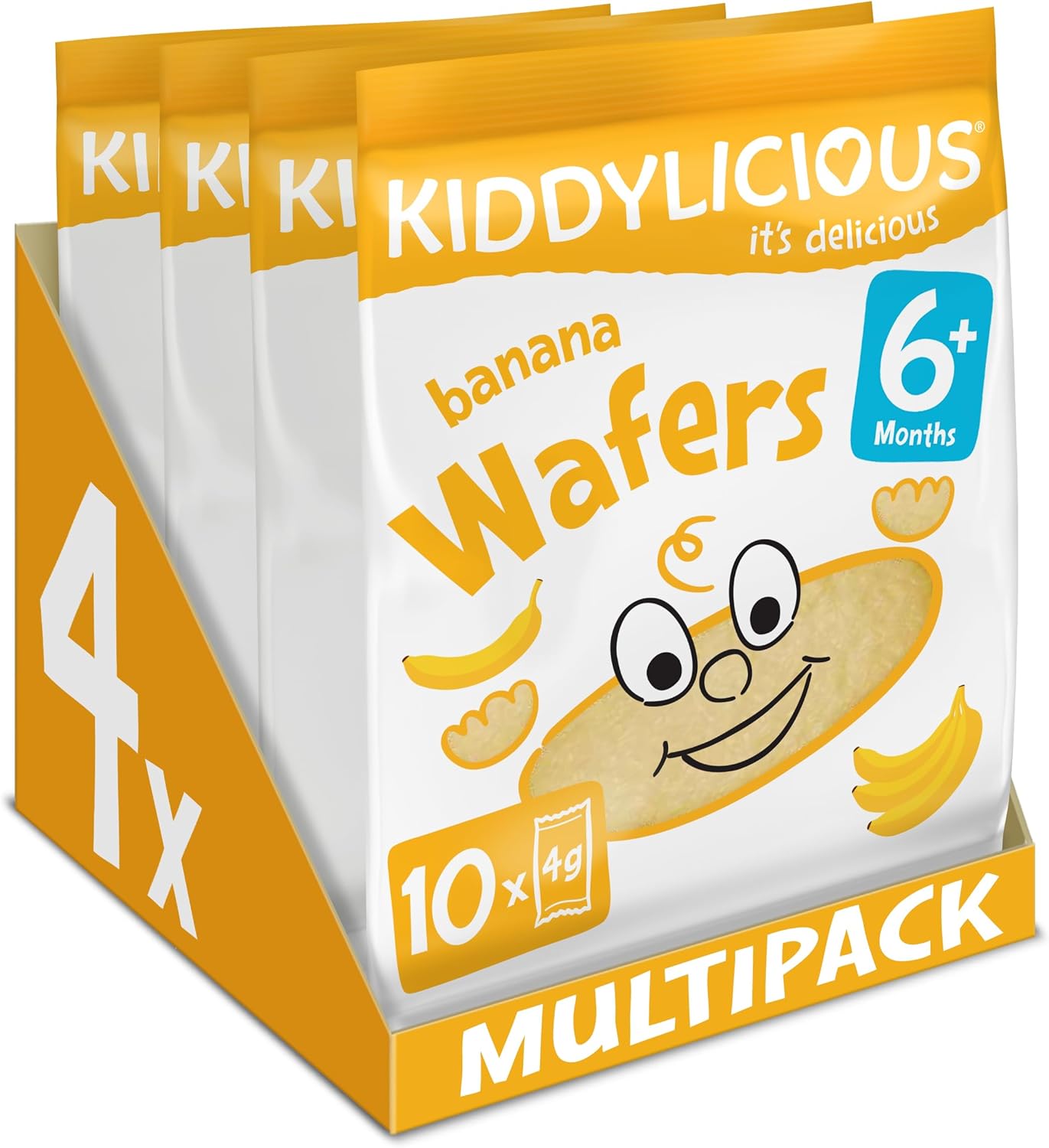 Kiddylicious - Banana Wafers