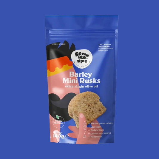 Seven Ate Nine - Barley Mini Rusks 140g