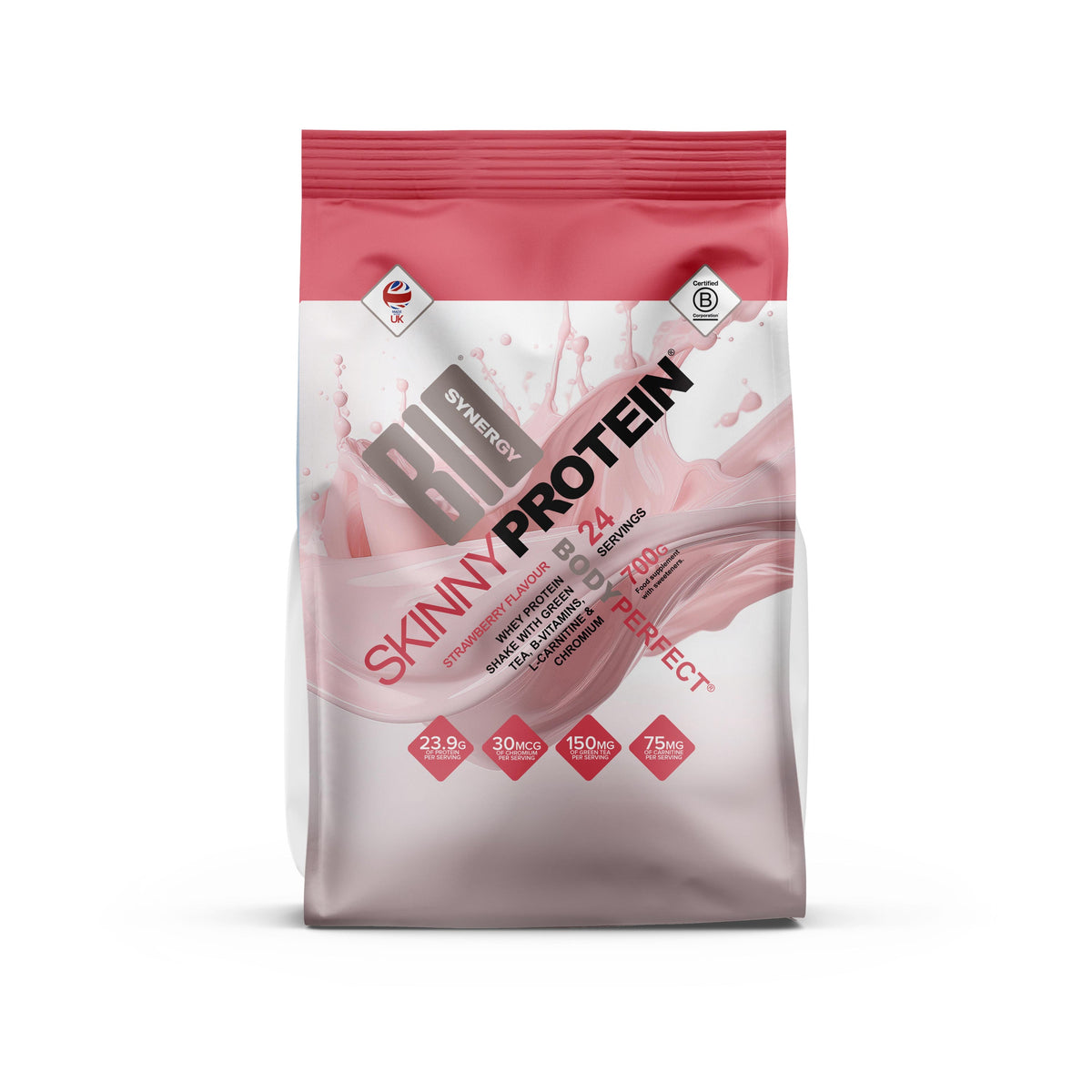 Bio-Synergy Skinny Protein 700g Strawberry