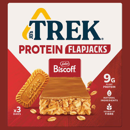 JB's Trek Biscoff® Protein Flapjack 3 x 50g