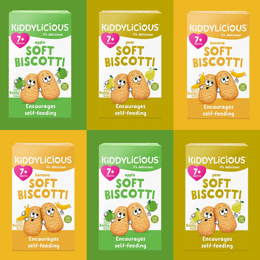 Kiddylicious - Soft Biscotti Selection