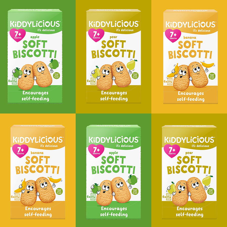 Kiddylicious - Soft Biscotti Selection