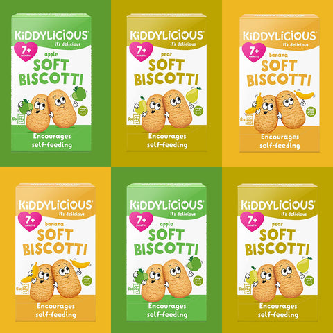 Kiddylicious - Soft Biscotti Selection