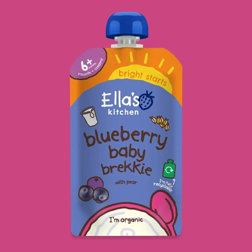 Ella's Kitchen - Baby Brekkie - Blueberry + Pear