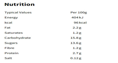 Nutritional information