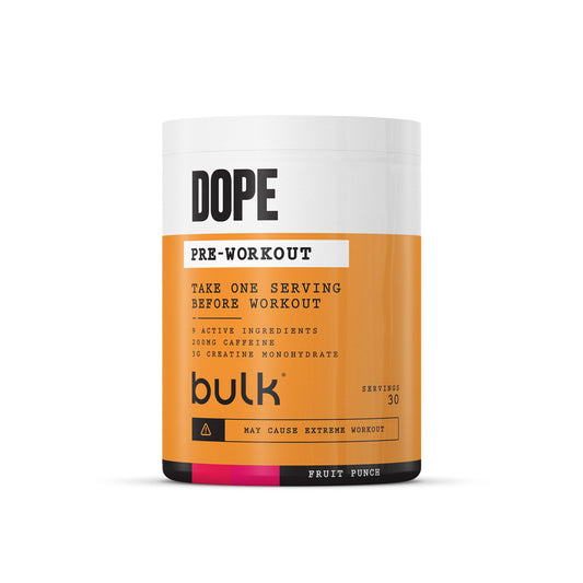 Bulk Dope Pre Workout 510g Fruit Punch
