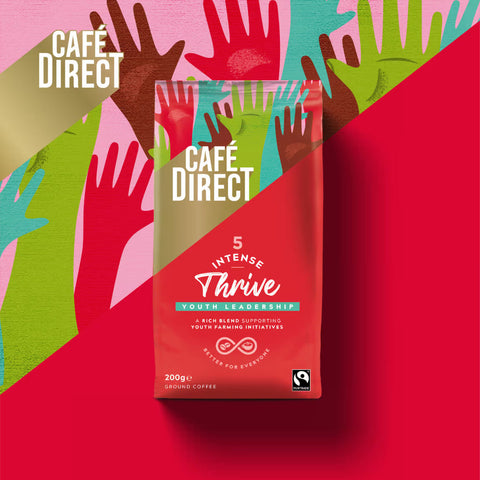 Cafédirect Fairtrade Roast & Ground Coffee - Intense