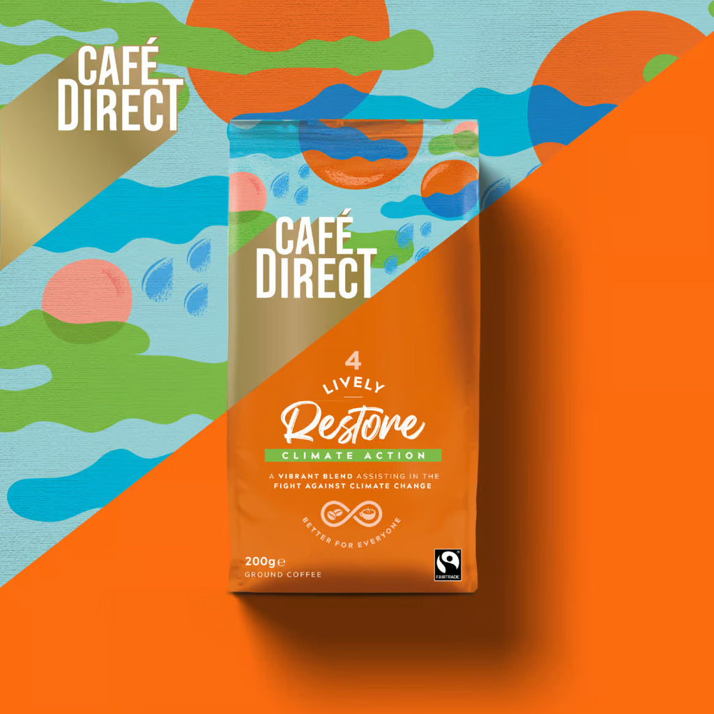 Cafédirect Fairtrade Roast & Ground Coffee - Lively