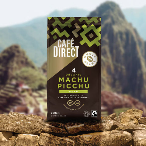 Cafédirect Fairtrade Roast Coffee - Machu Picchu Whole Beans