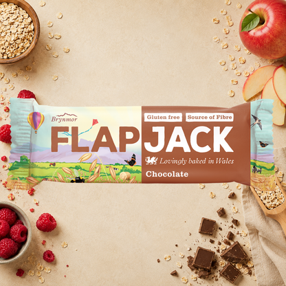 Brynmor Chocolate Gluten Free Flapjack Oat Bar
