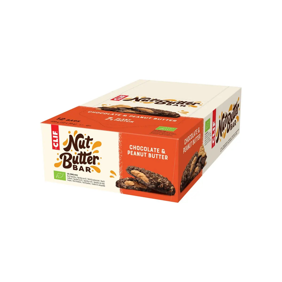 CLIF Nut Butter Bar 12x50g Chocolate Peanut Butter